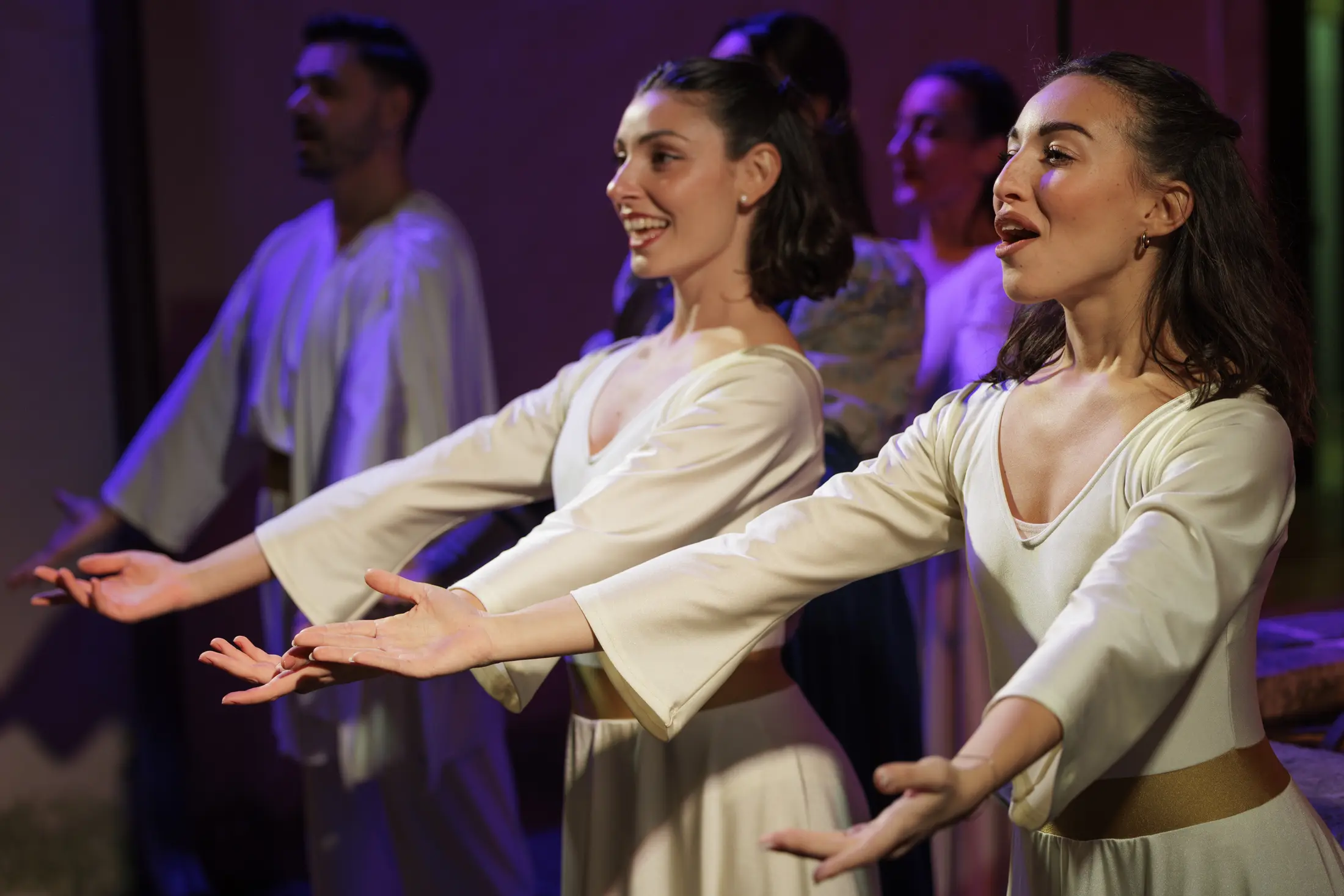 Le voci in scena