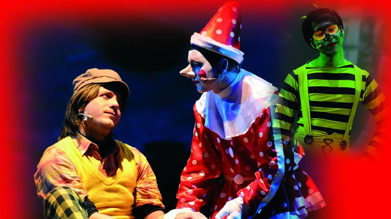 Pinocchio il Musical in scena con il cast e i personaggi del progetto