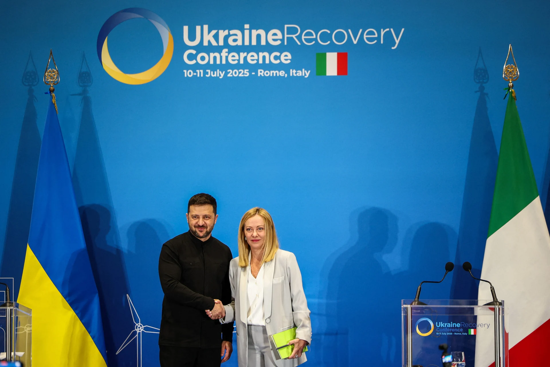Ukraine Recovery Conference 2025 a Roma