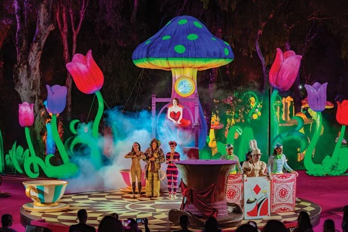 Wonderland: la scena